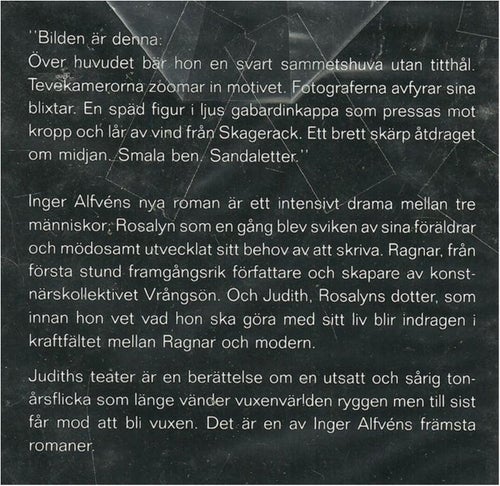INGÉR ALFVEN - JUDITH TEATER (INBUNDEN)