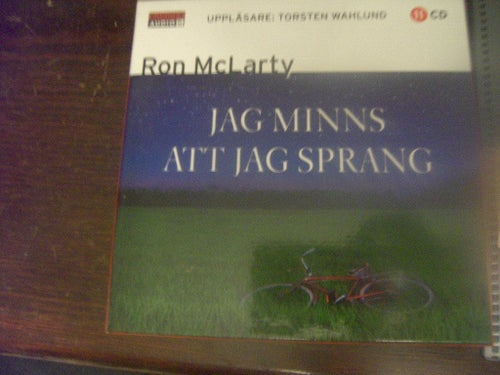 CD-bok: Jag minns att jag sprang - Ron McLarty