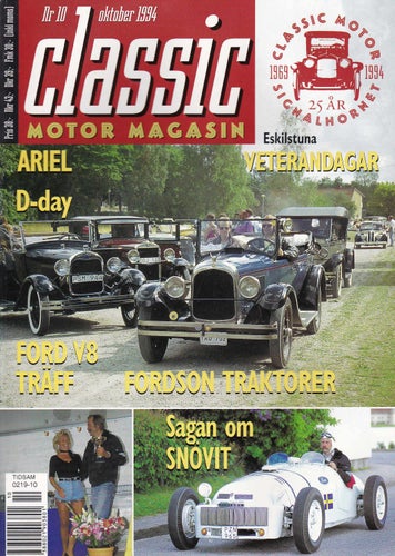 Classic 1994-10 Fordson Traktor.Ariel.Kalmar.Kapitän.Enköping