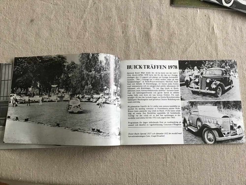 MOTORHISTORISKT MAGASIN NR 9 1978 BUICK TRÄFF 1978,BILAR THAILAND,