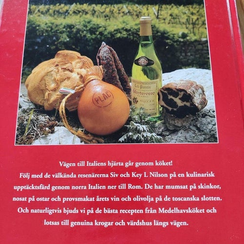 Italienska inviter Gastronomiska utflykter av Key Nilson - Siv Key Nilson