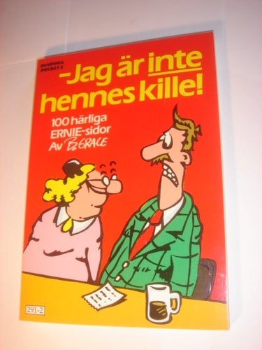 ERNIE -JAG ÄR INTE HENNES KILLE! PANDORA POCKET 2 NY OLÄST