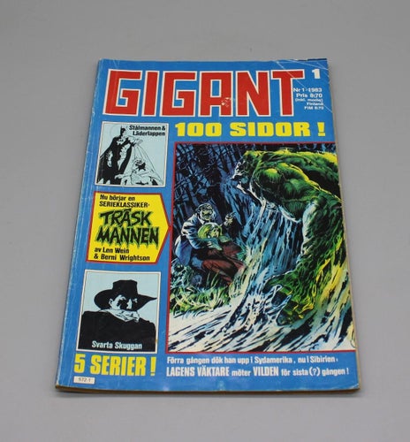 Serietidning - Gigant Nr 1 1983