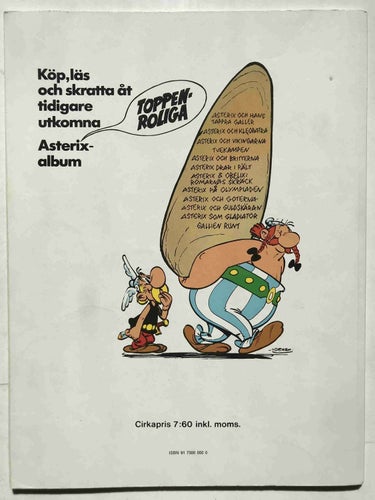 Asterix - 13. Asterix och skatten. FN-VF