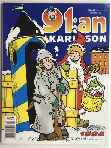 91:an Karlsson Julalbum 1994: Oläst!
