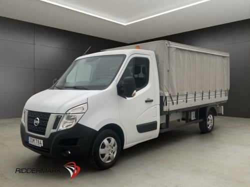 Nissan NV400 2.3dCi FLAKBIL Lång Värmare 3-Sit Dragkrok Moms