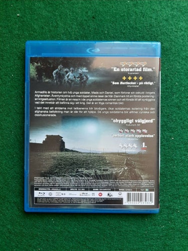 Armadillo - Blu-ray, 2011, mycket gott skick.