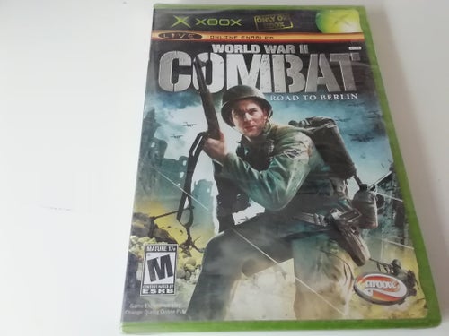 Combat: World War II Road to Berlin Xbox Original Nytt Inplastat.