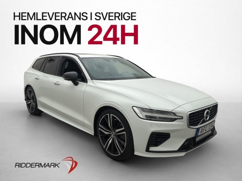 Volvo V60 T8 AWD R-Design Pano H/K 360° Värmare Dragkrok