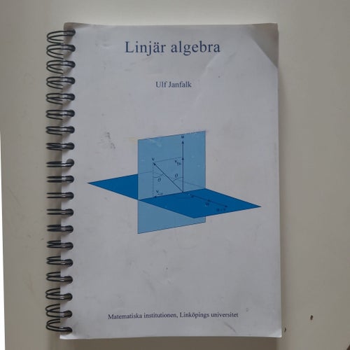 Linjär algebra: Ulf Janfalk