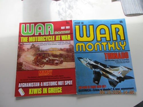 War Monthly, 1981