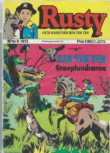 RUSTY OCH HANS VÄN RIN TIN TIN - NR 8 1973