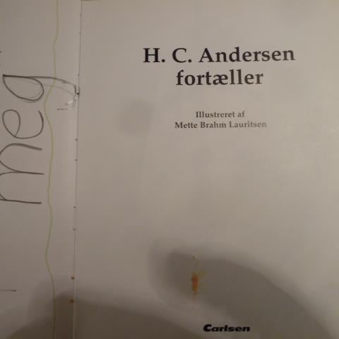 H. C. ANDERSEN FORTÆLLER, KEJSERENS NYE KLÆDER..., 1995, BOG, BOK PÅ DANSKA