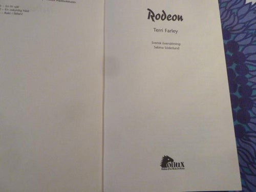 RODEON, T. FARLEY, 2005,  POCKET, BÖCKER