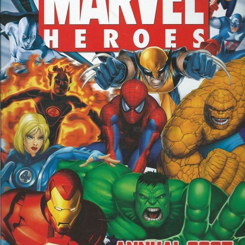 MARVEL HEROES - ANNUAL 2007 ( HÅRD PÄRM )