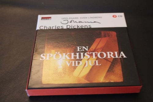 CD-bok: En spökhistoria vid jul - Charles Dickens