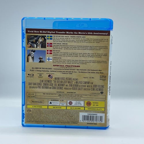 The Outlaw Josey Wales Bluray Clint Eastwood