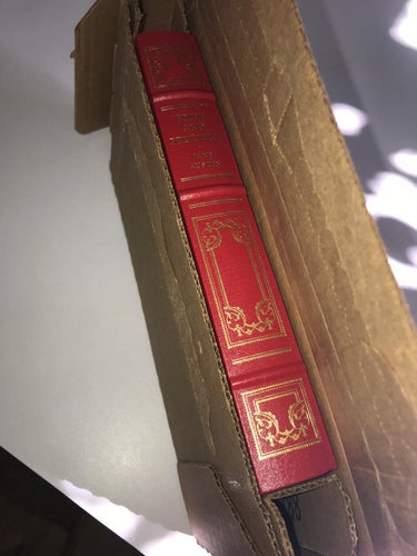 Franklin library endast öppnad för att checka i originalboxen  Austen