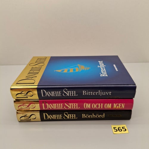 Danielle Steel x3 Bokpaket med hårdpärm - Se bilder för titlar