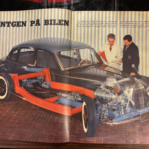 BMW 502 V8 1956 mittuppslag