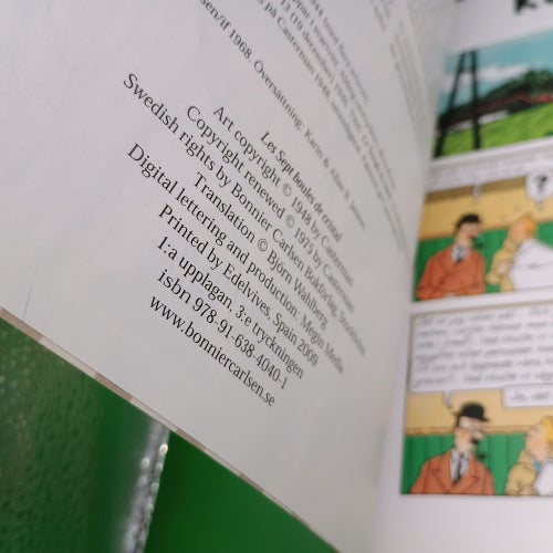 Tintin i Kongo - Carlsen Comics - 2004 - Första upplagan - 4:e tryckning