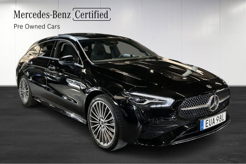 Mercedes-Benz CLA 250 e Shooting Brake AMG Panorama Distronic Värmare Burmester