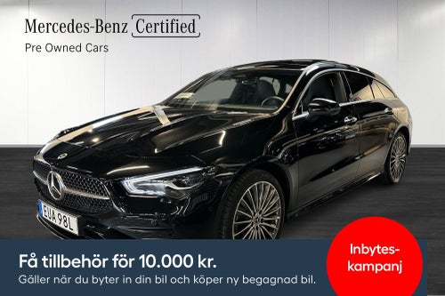 Mercedes-Benz CLA 250 e Shooting Brake AMG Panorama Distronic Värmare Burmester