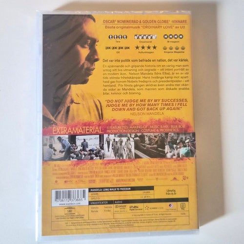 Mandela: Vägen till frihet (DVD) - INPLASTAD!