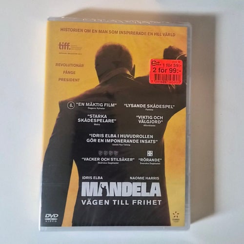Mandela: Vägen till frihet (DVD) - INPLASTAD!
