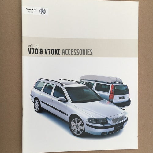 VOLVO Tillbehör Broschyr / Tillbehörsbroschyr V70 V70XC