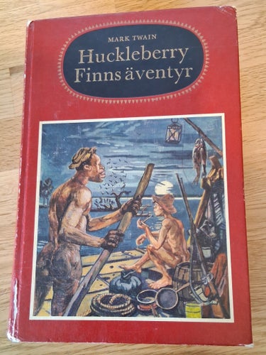 Huckleberry Finns äventyr av Mark Twain 3:e upplagan De odödliga/Bonniers 1965