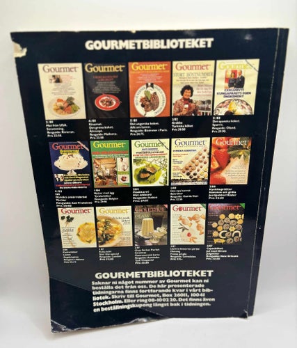 Gourmet Nr 1 1988 – Pannkaksspecial • Thaiköket • Resguide Bangkok