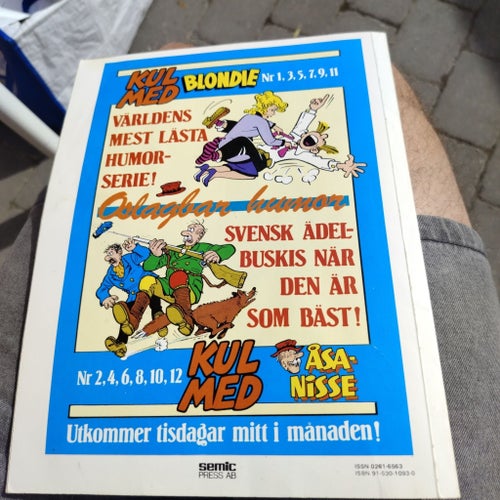 Åsa-Nisse av Gummesson, publicerad 1991