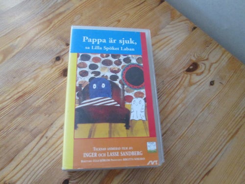 PAPPA ÄR SJUK SA LILLA SPÖKET LABAN SPELTID 51 MIN PRODUKTIONSÅR 1947 VHS
