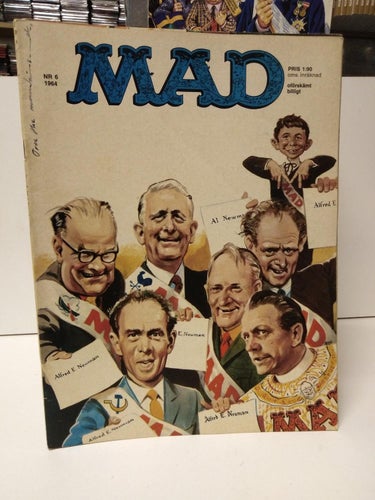 Svenska Mad 1964 nr 6. Fine