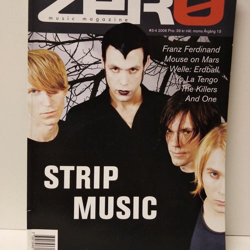 Zero Music Magazine 2006 nr 3-4. Very Fine