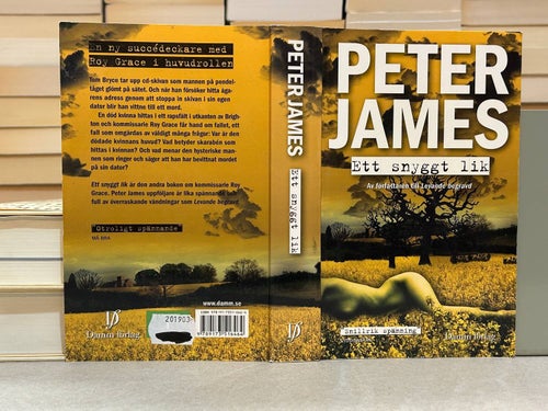 Ett snyggt lik av Peter James, bok, Very good plus