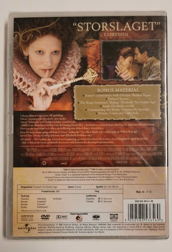 Elizabeth The Golden Age - inplastad