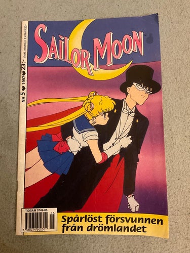 Sailor Moon tidning 1997 nr 5 - svenska manga anime magical girls shojo shoujo