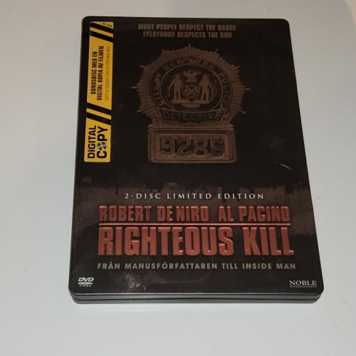 Righteous Kill - 2-disc Limited Steelbook Edition