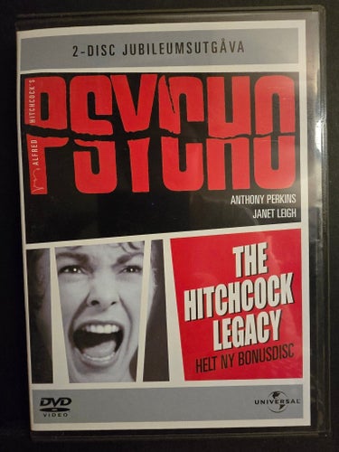 Psycho - 2-Disc Jubileumsutgåva DVD