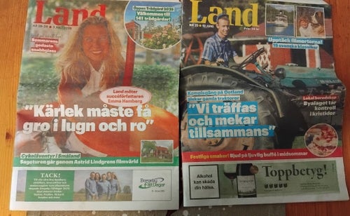 Land Tidningar 10 st