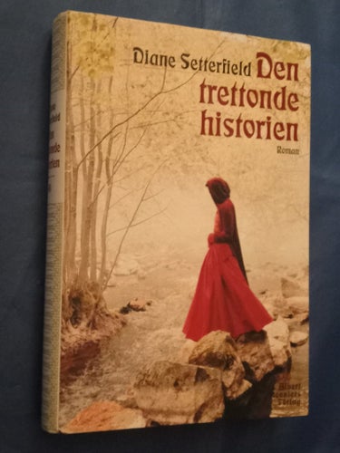 Diane Setterfield DEN TRETTONDE HISTORIEN inbunden bok 2007 roman för bokälskare