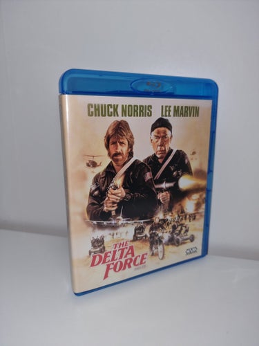 The Delta Force (1986 Blu-ray Udda Import! Nyskick) CHUCK NORRIS, LEE MARVIN