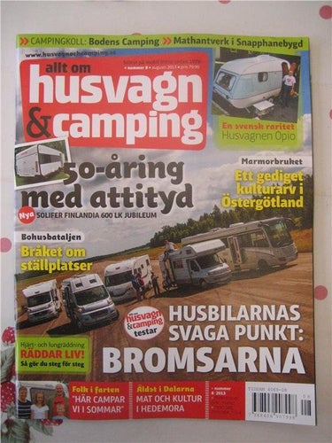 Allt om Husvagn & Camping Nr:8-2013