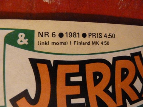 TOM & JERRY, NR 6-1981, TIDNING