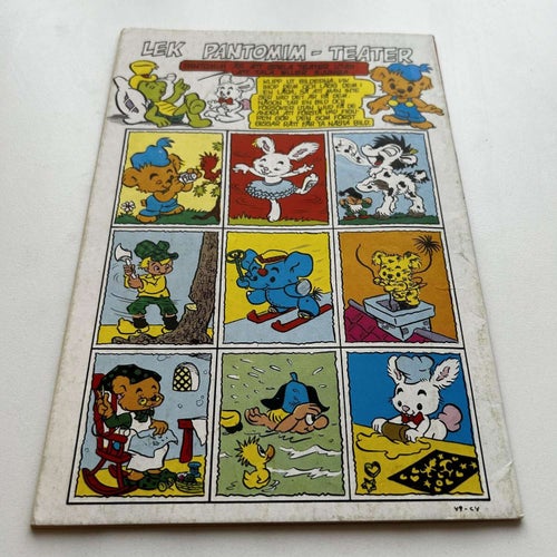 Bamse nr 3 1977, toppex! VF-