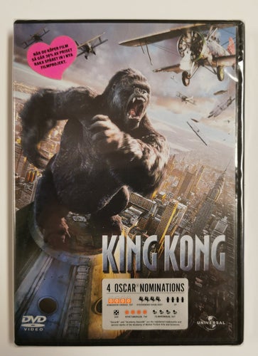 King Kong - Inplastad