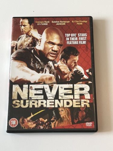 Never surrender (ej svensk text). Beg. DVD