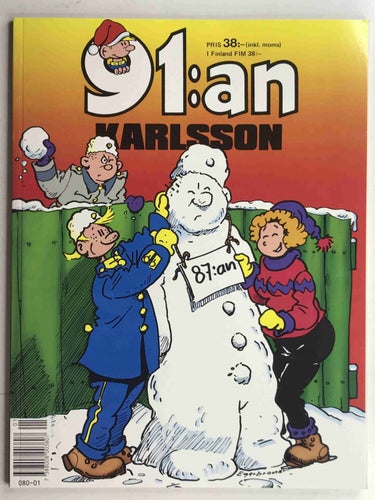 91:an Karlsson Julalbum 1991: Oläst!